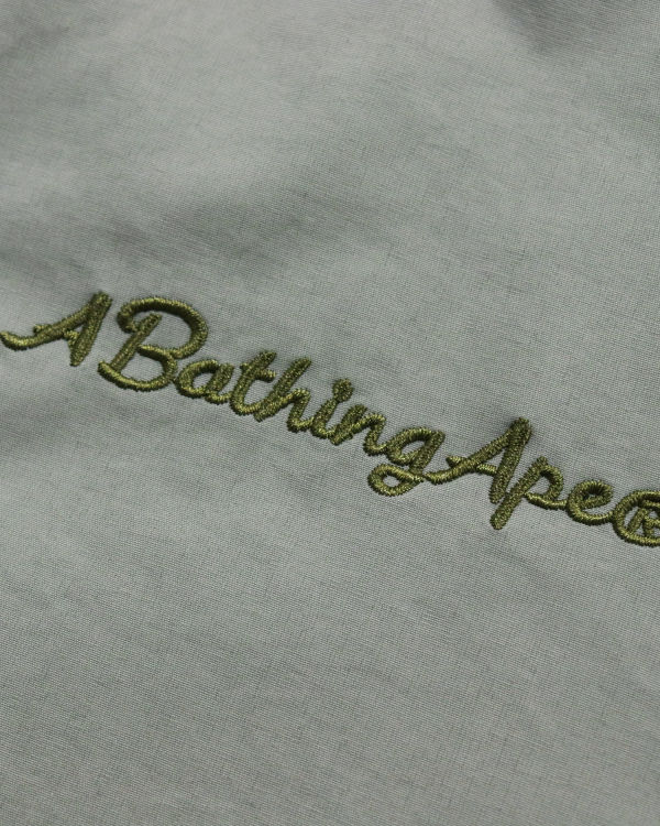 Dámské Bundy Bape STA Læder Patch No Collar Zelene | 27380ZCBJ