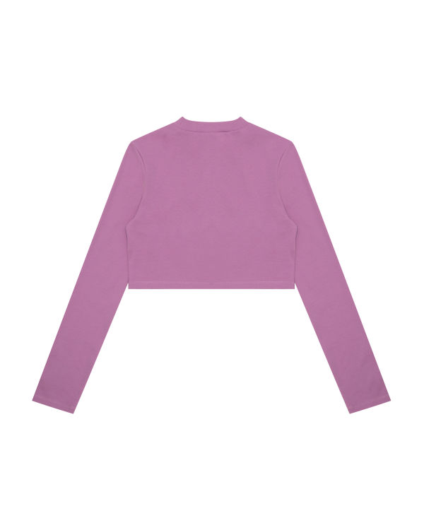 Dámské Halenka Bape Cropped turtle neck Fialové | 36950ULHT