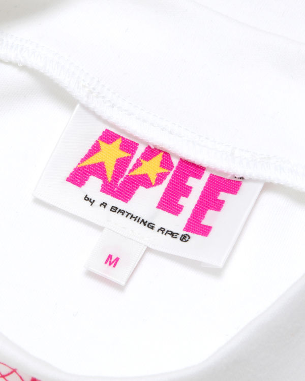Dámské Halenka Bape Cropped turtle neck Bílé | 74082BZPY