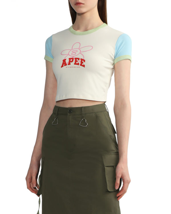 Dámské Halenka Bape Grafická Bílé | 28675XWDY