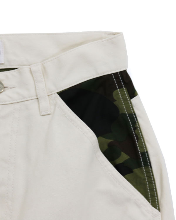 Dámské Kalhoty Bape 1st Camo Painter Bílé | 69027ITAE