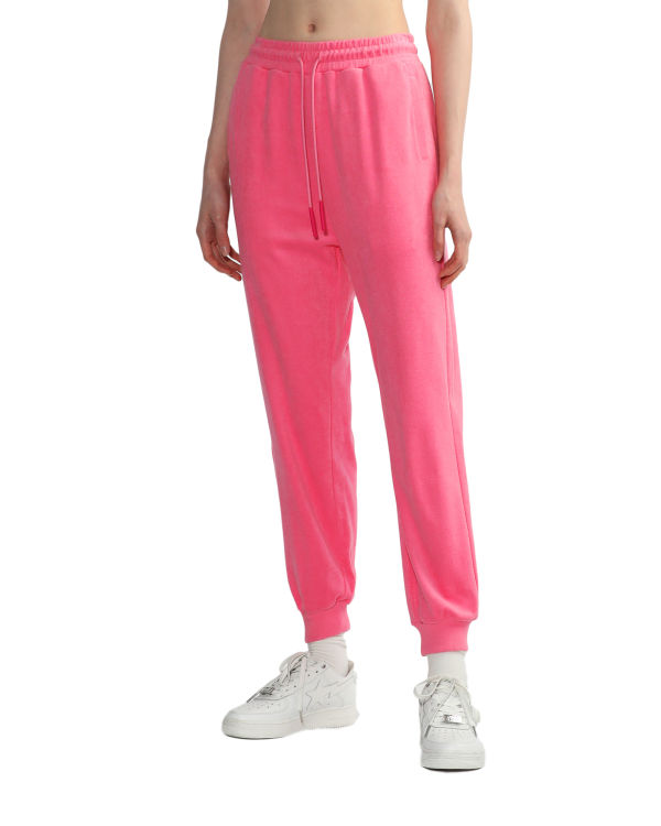 Dámské Kalhoty Bape Towelling track Růžové | 24836UFIM