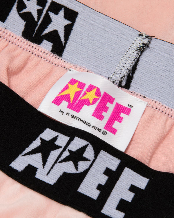 Dámské Kalhoty Jogger Bape Velour Růžové | 08374BMDV
