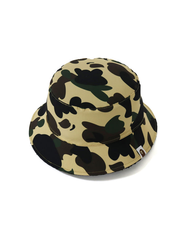 Dámské Klobouky Bape 1st Camo Boa Reversible Bucket Černé | 94862YXJO