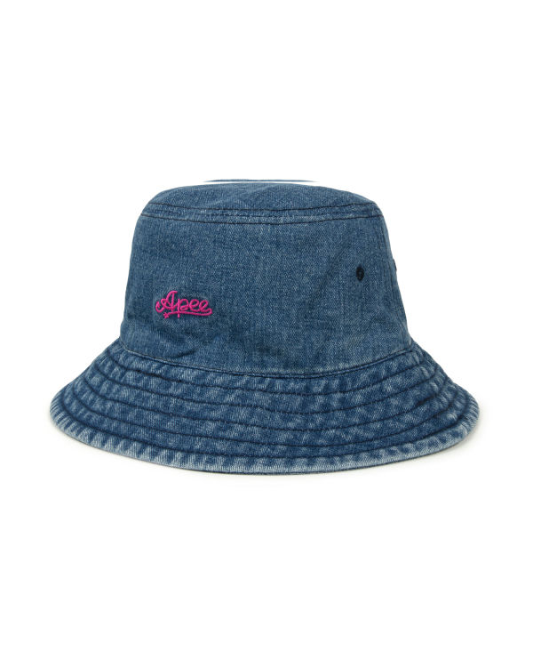 Dámské Klobouky Bape Denim bucket Blankyt | 04715YMWQ