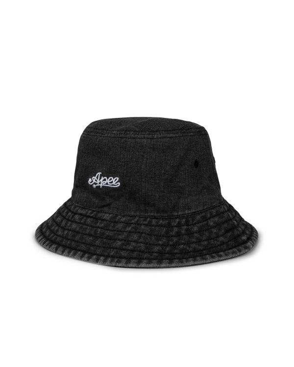 Dámské Klobouky Bape Denim bucket Černé | 80391HSLA