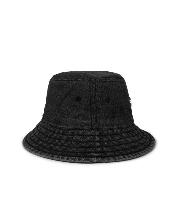Dámské Klobouky Bape Denim bucket Černé | 80391HSLA