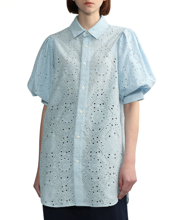 Dámské Košile Bape Eyelet dolly Světle Blankyt | 68921NYMF
