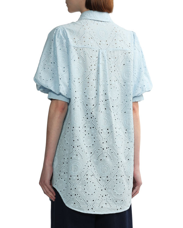 Dámské Košile Bape Eyelet dolly Světle Blankyt | 68921NYMF