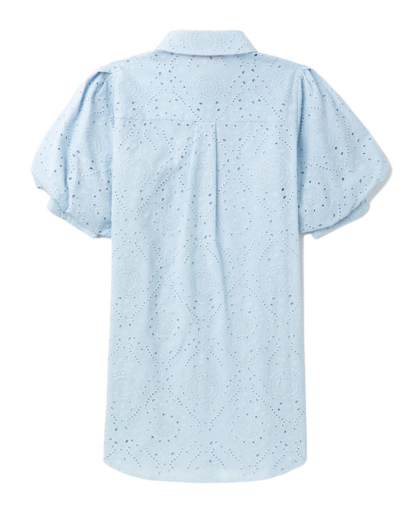Dámské Košile Bape Eyelet dolly Světle Blankyt | 68921NYMF
