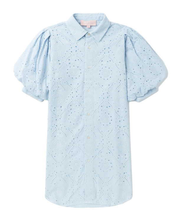 Dámské Košile Bape Eyelet dolly Světle Blankyt | 68921NYMF