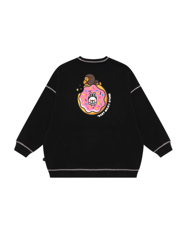 Dámské Mikiny Bape Milo Černé | 54231WDRP