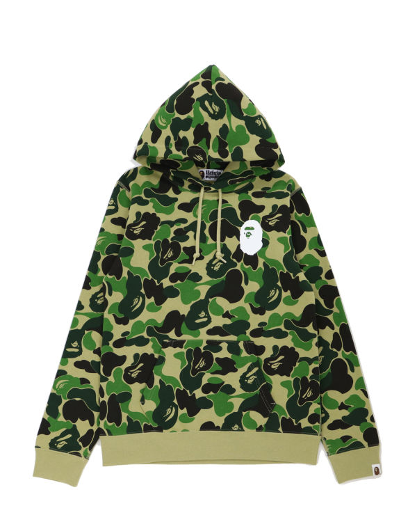 Dámské Mikiny S Kapucí Bape Big ABC Camo Ape Head Pullover Zelene | 02974EPWF