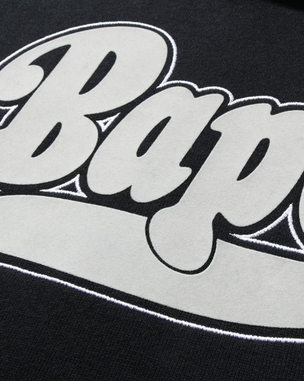 Dámské Mikiny S Kapucí Bape Oversized Pullover Černé | 60481ZKIB