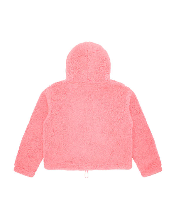 Dámské Mikiny S Kapucí Bape Oversized Růžové | 46287CKPF