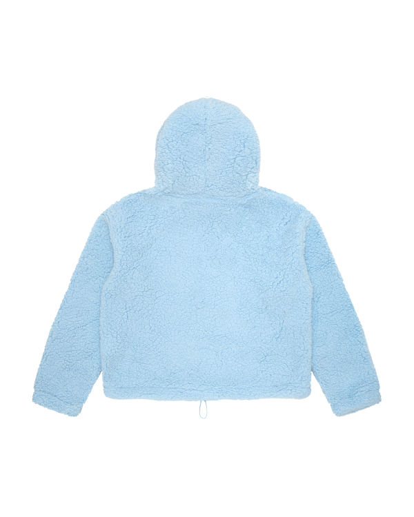 Dámské Mikiny S Kapucí Bape Oversized Světle Blankyt | 02874GKAV
