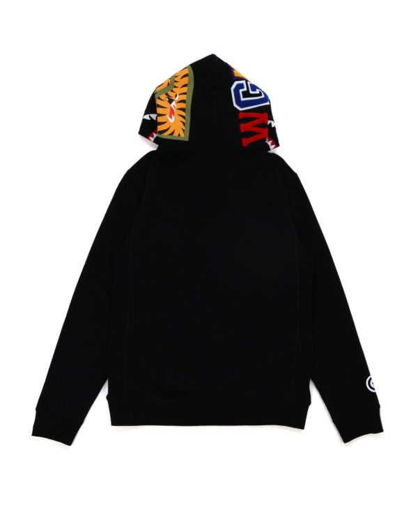 Dámské Mikiny S Kapucí Bape Shark Inside Tiger Pullover Černé | 75038ZWBX