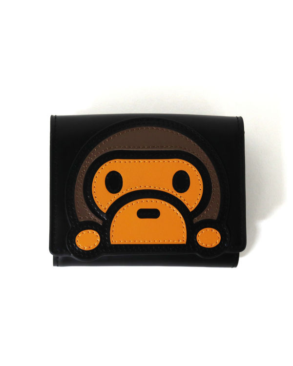 Dámské Peněženky Bape Milo Læder Černé | 03259FHYR