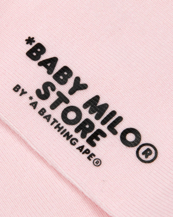 Dámské Ponožky Bape Milo Růžové | 98123JMZR