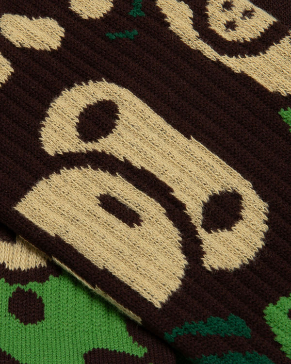 Dámské Ponožky Bape Milo Zelene | 34926SLRQ