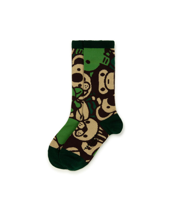 Dámské Ponožky Bape Milo Zelene | 34926SLRQ