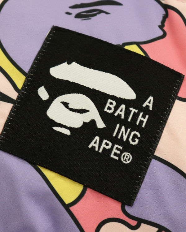 Dámské Péřové Bundy Bape STA Camo Růžové | 76518OJNZ