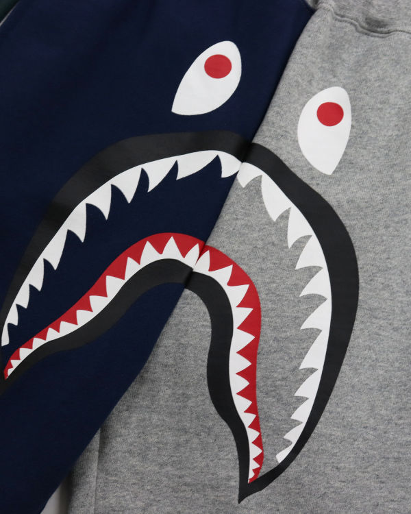 Dámské Tepláky Bape Crazy Shark Šedé | 14065RNOV
