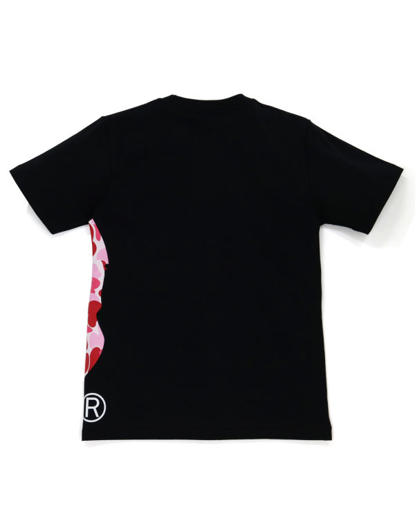 Dámské Tričko Bape ABC Camo Side Big Ape Head Černé | 52437IDMP