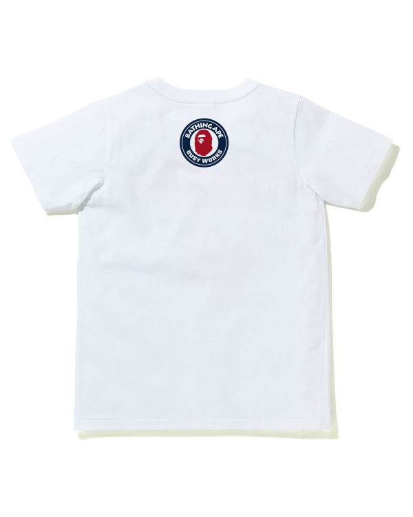 Dámské Tričko Bape A Bathing Ape Letter Bílé | 24619YPER