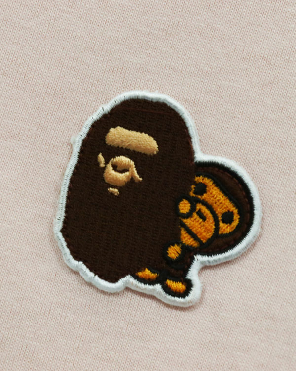 Dámské Tričko Bape Ape Head & Milo One Point Růžové | 17824ZOBW