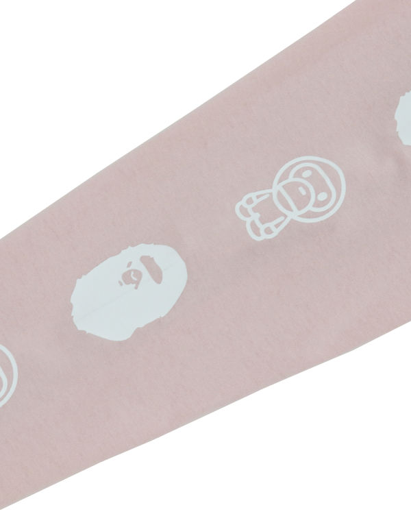Dámské Tričko Bape Ape Head & Milo One Point Růžové | 17824ZOBW