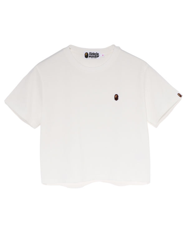 Dámské Tričko Bape Ape Head One Point Mini Bílé | 59618KINJ
