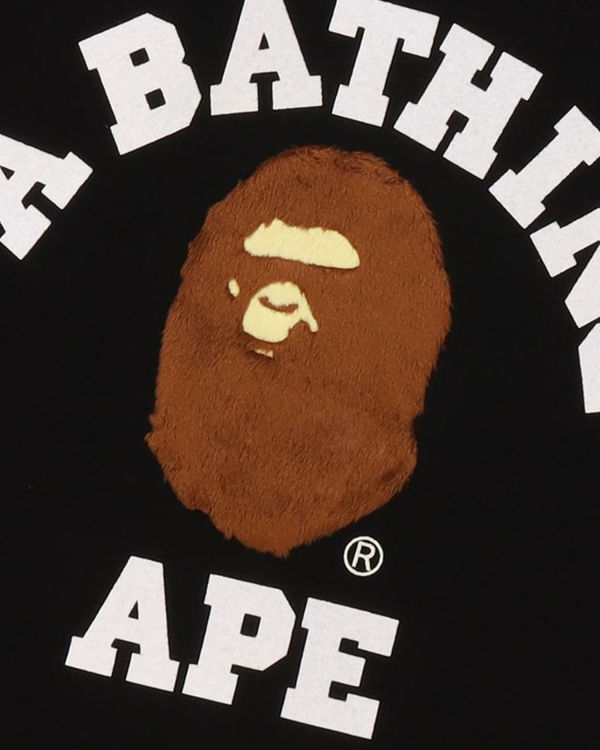 Dámské Tričko Bape BOA College Černé | 92751WTEY
