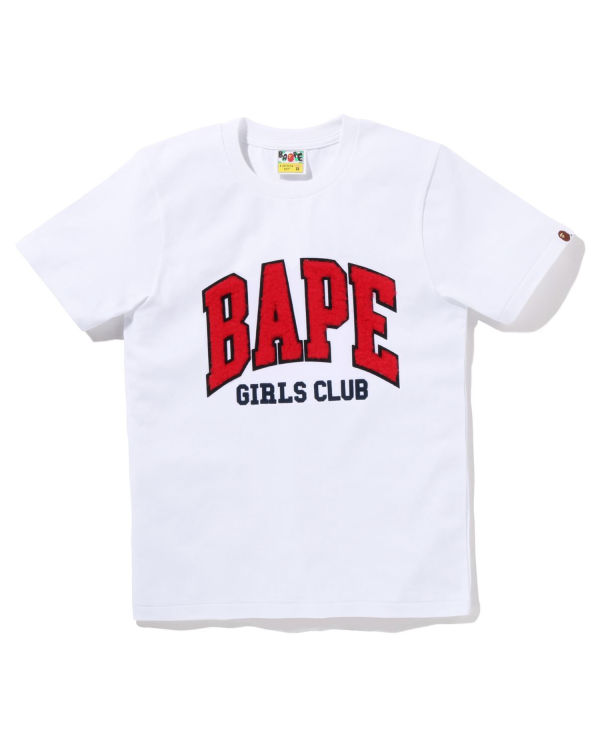 Dámské Tričko Bape Boa Fleece Girls Bílé | 95846SZCG