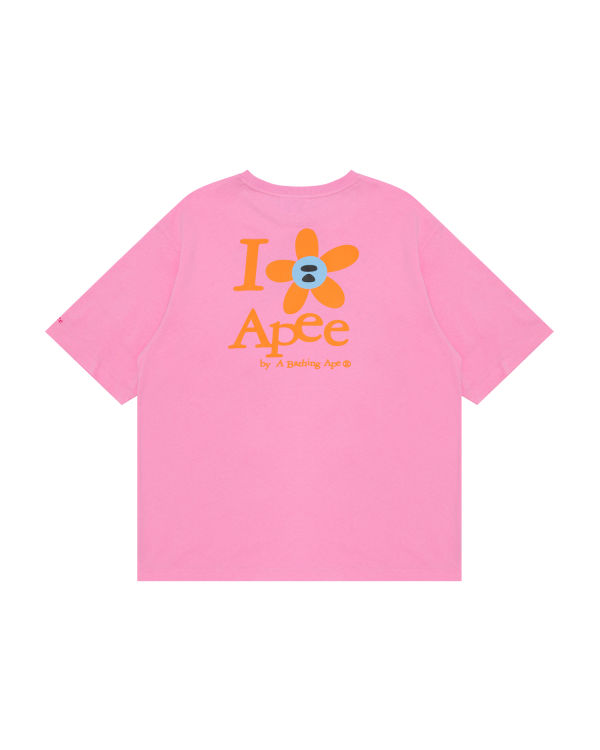 Dámské Tričko Bape Classic Růžové | 58791EBDA