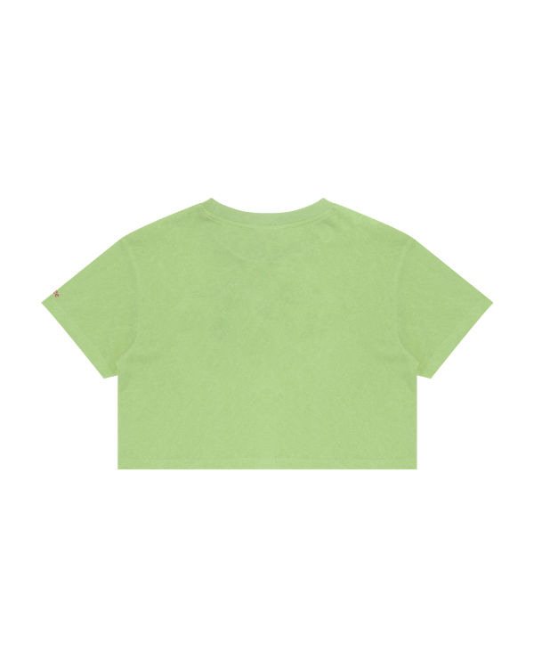Dámské Tričko Bape Grafická cropped Zelene | 96453JVAR