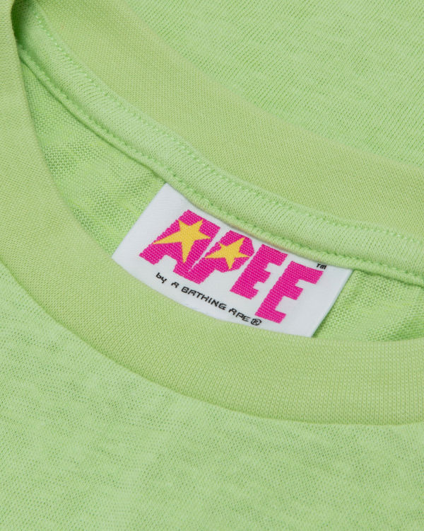 Dámské Tričko Bape Grafická cropped Zelene | 96453JVAR
