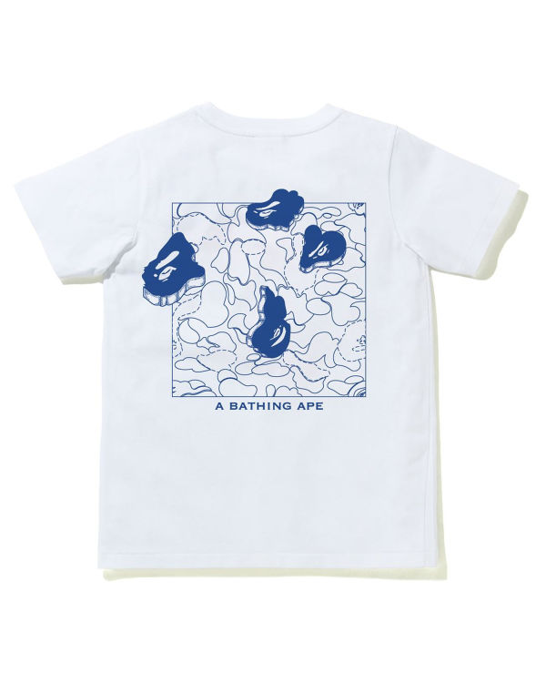Dámské Tričko Bape Ink Print Bílé | 59218UKGL