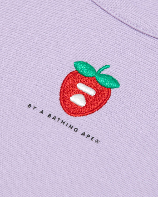 Dámské Tričko Bape Logo berry Fialové | 40852XAUE