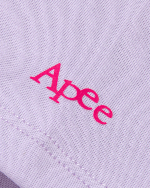 Dámské Tričko Bape Logo berry Fialové | 40852XAUE