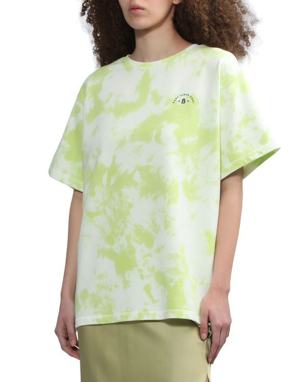 Dámské Tričko Bape Logo-dye Světle Zelene | 93851PNCF