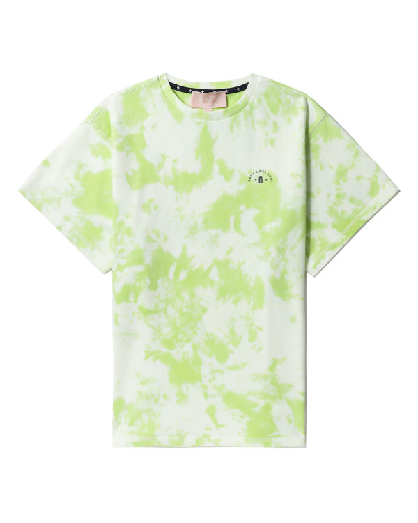 Dámské Tričko Bape Logo-dye Světle Zelene | 93851PNCF