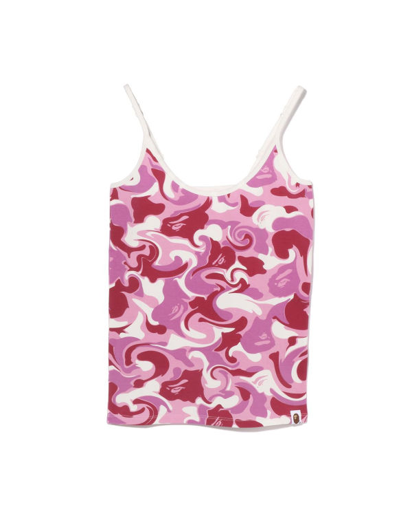 Dámské Tričko Bape Marble Camo Camisole Růžové | 94215HFKQ