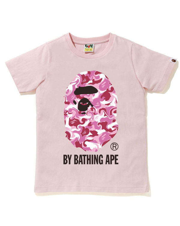 Dámské Tričko Bape Marble Camo Růžové | 57021MHVX