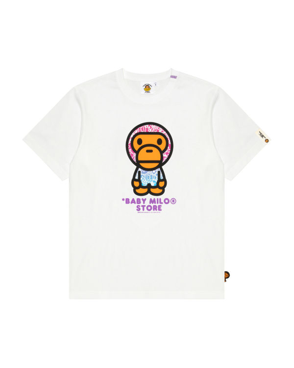 Dámské Tričko Bape Milo Bílé | 54160XTMI