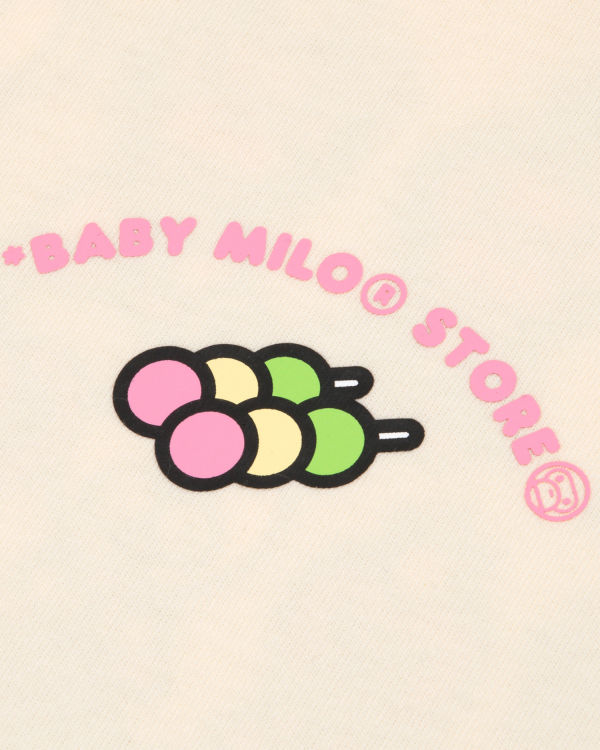 Dámské Tričko Bape Milo boxy fit Bílé | 73562BLVK