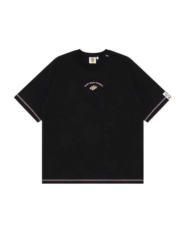 Dámské Tričko Bape Milo boxy fit Černé | 85932SMKA