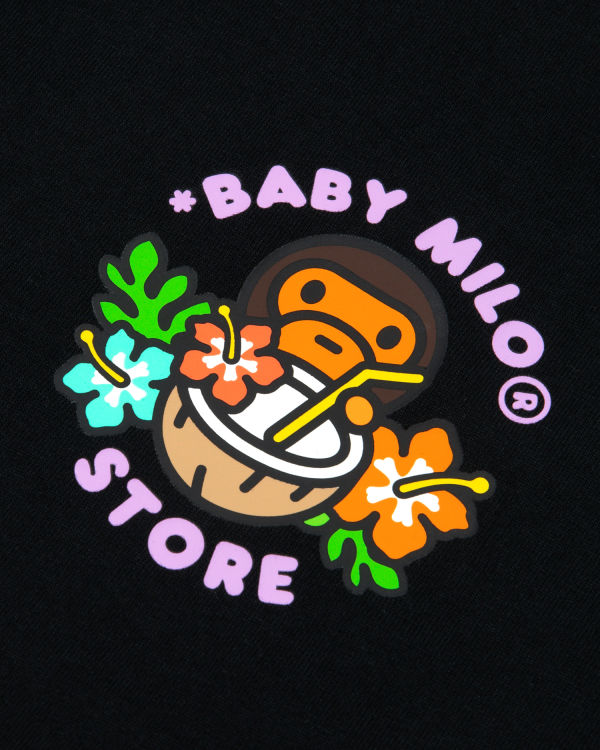 Dámské Tričko Bape Milo cropped fit Černé | 01684RFOI