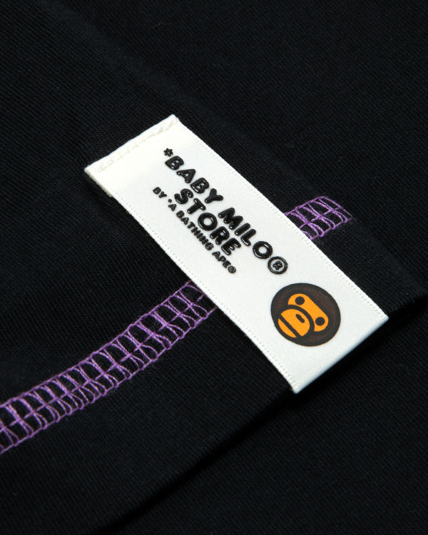 Dámské Tričko Bape Milo cropped fit Černé | 01684RFOI