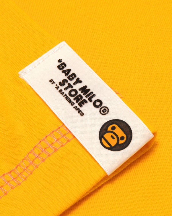 Dámské Tričko Bape Milo cropped fit Žluté | 25138GSEA
